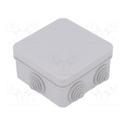 1 pcs x SPELSBERG - 32298001 - Enclosure: junction box, X: 85mm, Y: 85mm, Z: 42mm, wall mount, IP55