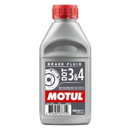 Motul brake fluid dot3 and dot4 0 5l synthetic
