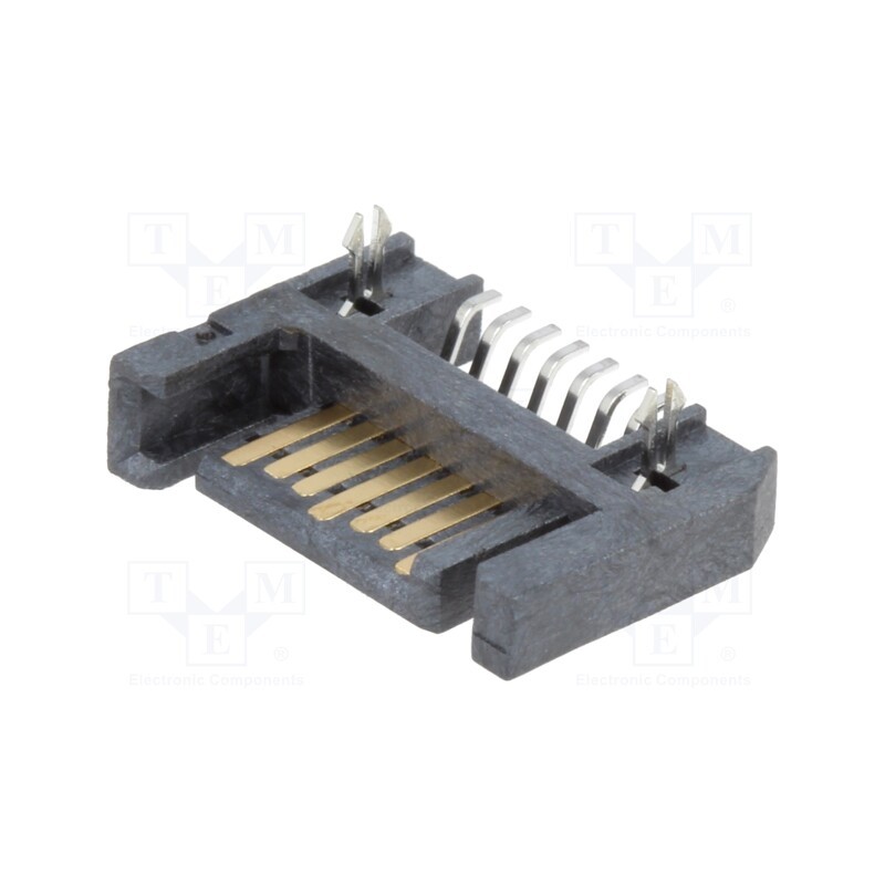 10 pcs x MOLEX - 67490-1220 - SATA, socket, male, SMT, PIN: 7