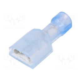 10 pcs x TE Connectivity - 3-520408-2 - Terminal: flat, 6.3mm, 0.8mm, female, 1.25÷2mm2, crimped, for cable