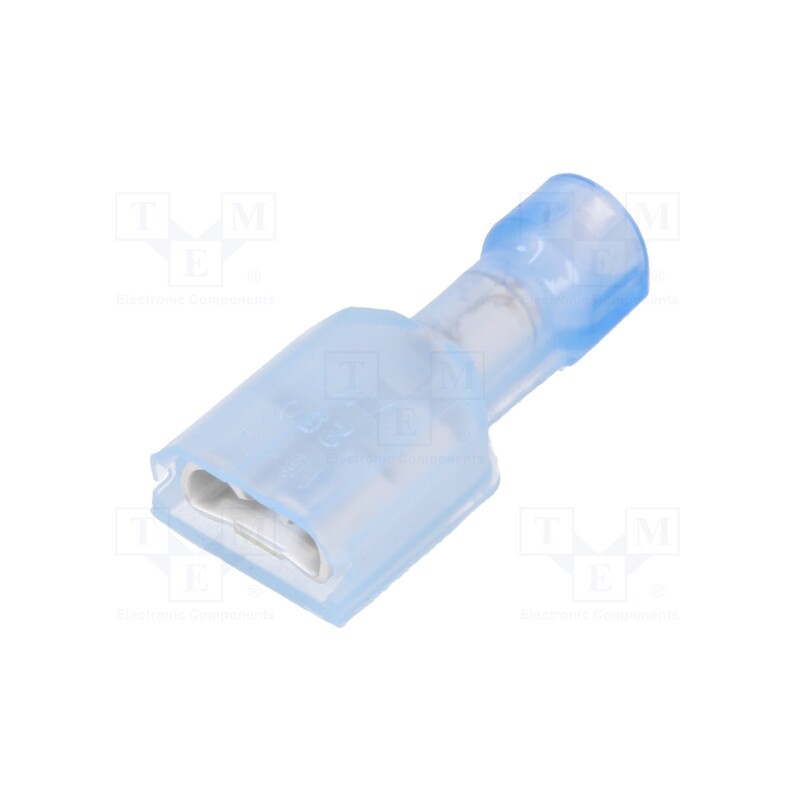 10 pcs x TE Connectivity - 3-520408-2 - Terminal: flat, 6.3mm, 0.8mm, female, 1.25÷2mm2, crimped, for cable