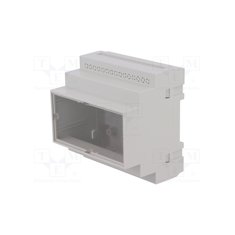 1 pcs x KRADEX - Z109JFP PS - Enclosure: for DIN rail mounting, Y: 90mm, X: 87mm, Z: 65mm, grey