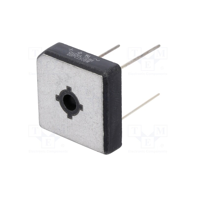 1 pcs x VISHAY - GBPC1508W-E4/51 - Bridge rectifier: single-phase, Urmax: 800V, If: 15A, Ifsm: 300A