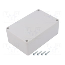 1 pcs x MASZCZYK - KM-276G - Enclosure: multipurpose, X: 70mm, Y: 105mm, Z: 40mm, ABS, light grey