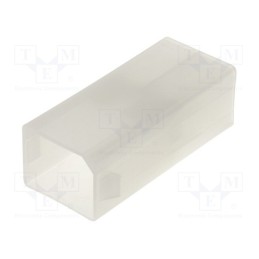 10 pcs x IMP - 211.020W/F - Terminals cover, male, for push-on 6.3mm connectors with lock