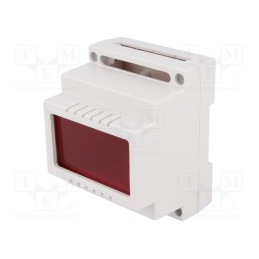 1 pcs x KRADEX - Z100JFCZ ABS V0 - Enclosure: for DIN rail mounting, Y: 89mm, X: 69.7mm, Z: 64.7mm, ABS