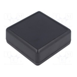 1 pcs x HAMMOND - 1593JBK - Enclosure: with panel, X: 66mm, Y: 140mm, Z: 28mm, 1593, ABS, black
