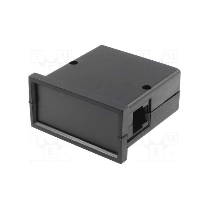 1 pcs x MASZCZYK - KM-61 + PC BK - Enclosure: panel, X: 72mm, Y: 72mm, Z: 36mm, ABS, black, screwed