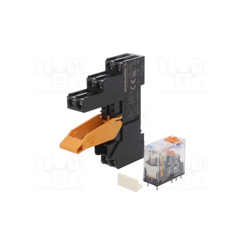 1 pcs x WEIDMu00dcLLER - 8881610000 - Relay: interface, DPDT, Ucoil: 24VDC, 8A, 8A/250VAC, Indication: LED