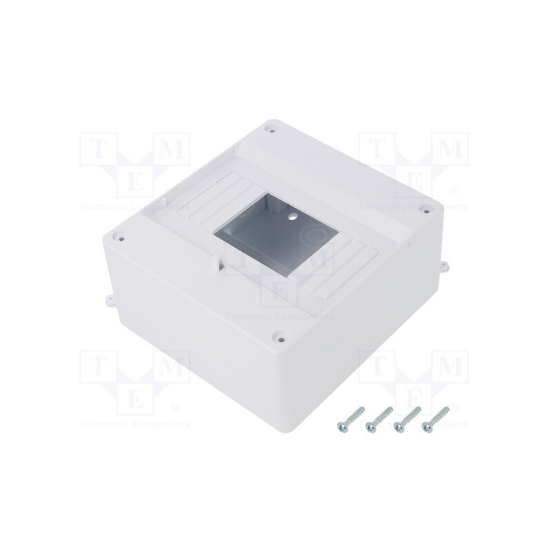 1 pcs x ELEKTRO-PLAST NASIELSK - 148563 - Enclosure: for modular components, IP20, white, No.of mod: 6, 400V