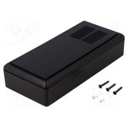 1 pcs x SUPERTRONIC - PP008AN-S - Enclosure: multipurpose, X: 61mm, Y: 131mm, Z: 28mm, vented, ABS