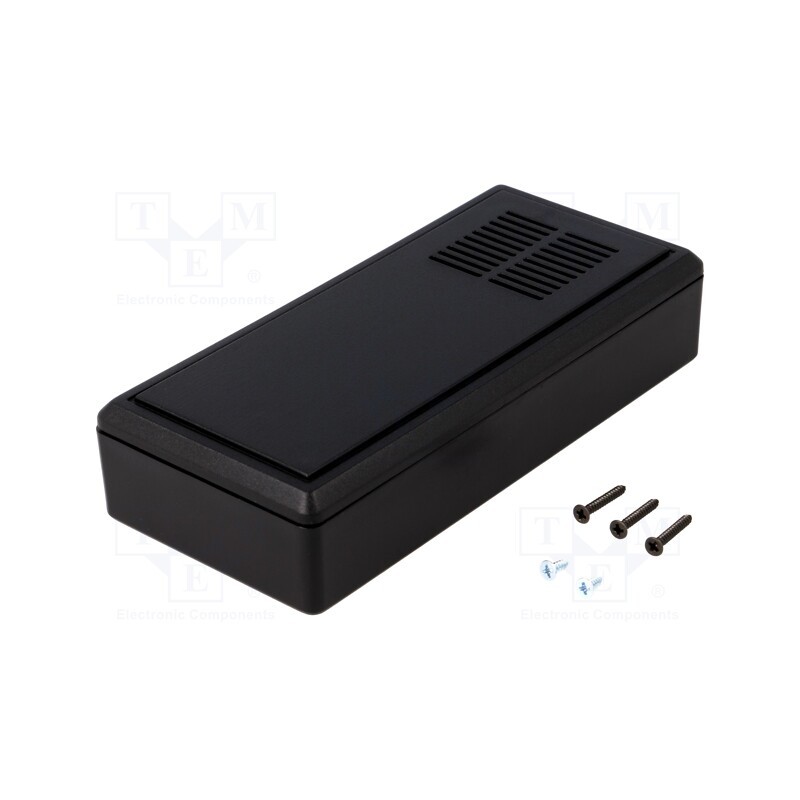1 pcs x SUPERTRONIC - PP008AN-S - Enclosure: multipurpose, X: 61mm, Y: 131mm, Z: 28mm, vented, ABS
