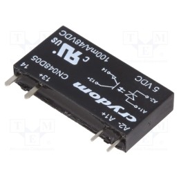 1 pcs x SENSATA / CRYDOM - CN048D05 - Relay: solid state, Ucntrl: 3÷12VDC, 100mA, 0÷48VDC, THT, SIP