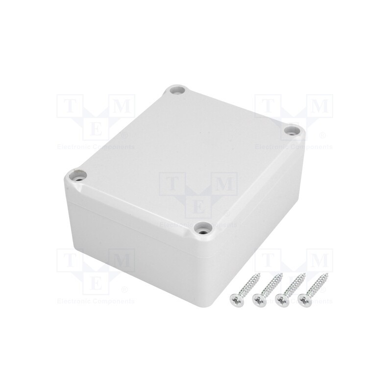 1 pcs x KRADEX - Z54JH ABS - Enclosure: multipurpose, X: 74mm, Y: 89mm, Z: 41mm, ABS, grey, gasket