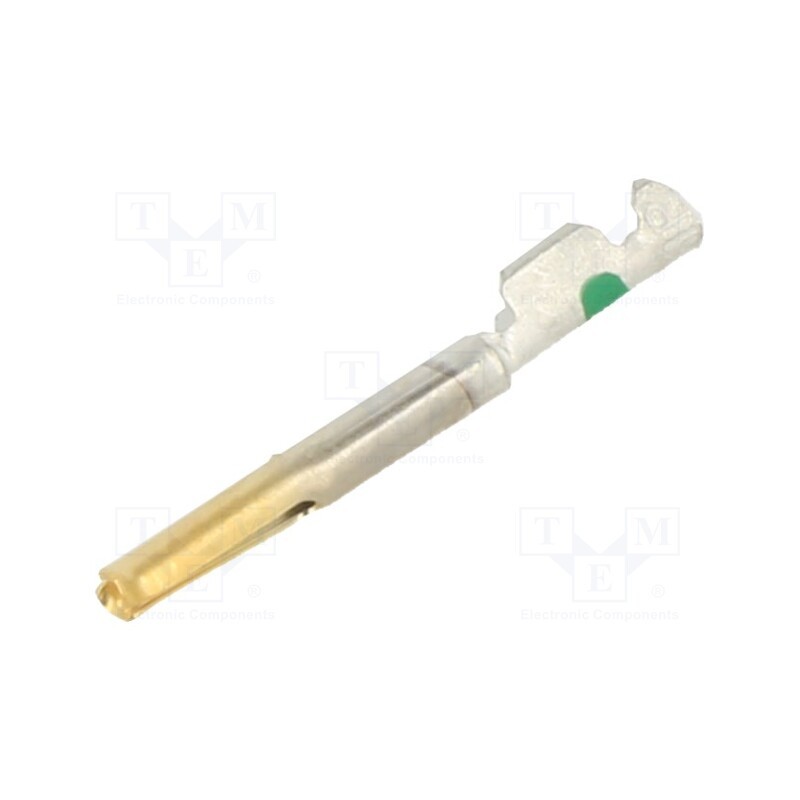 10 pcs x TE Connectivity - 1658686-4 - Contact, male, 20, brass, gold-plated, 0.08÷0.22mm2, 28AWG÷24AWG