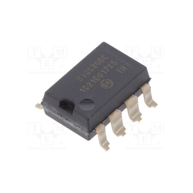 1 pcs x SILICON LABS - SI8920BC-IP - IC: operational amplifier, 950kHz, 3÷5.5V, Ch: 1, DIP8