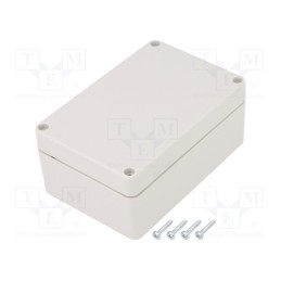 1 pcs x MASZCZYK - KM-275G - Enclosure: multipurpose, X: 70mm, Y: 105mm, Z: 45mm, ABS, light grey