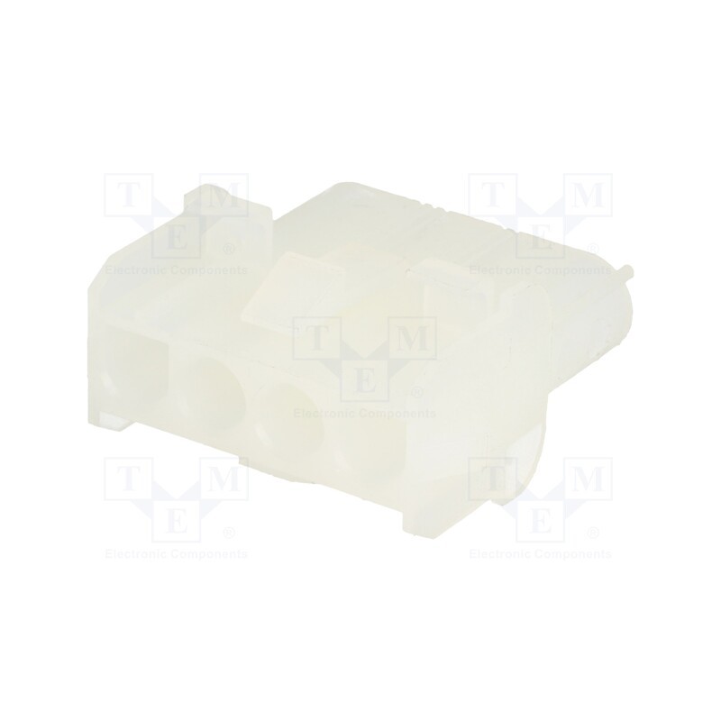 10 pcs x MOLEX - 50842040 - Plug, wire-wire/PCB, male/female, MLX, 6.35mm, for cable, PIN: 4