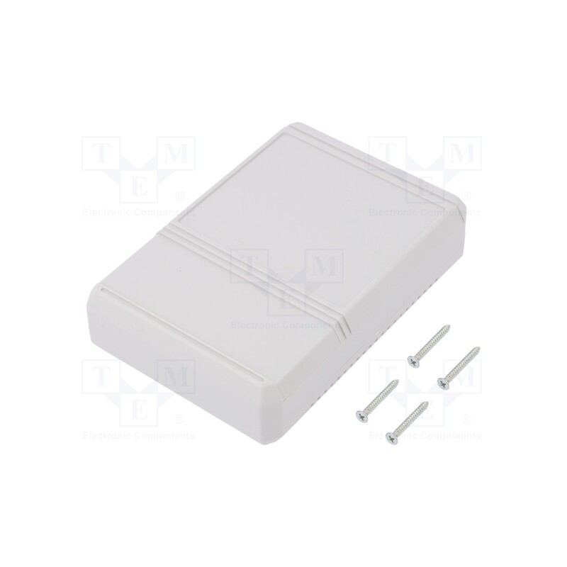 1 pcs x MASZCZYK - KM-88/GY - Enclosure: multipurpose, X: 89mm, Y: 130mm, Z: 32mm, ABS, grey