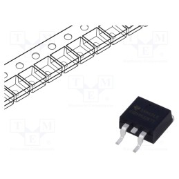 1 pcs x TEXAS INSTRUMENTS - CSD19532KTT - Transistor: N-MOSFET, unipolar, 100V, 200A, Idm: 400A, 250W, D2PAK