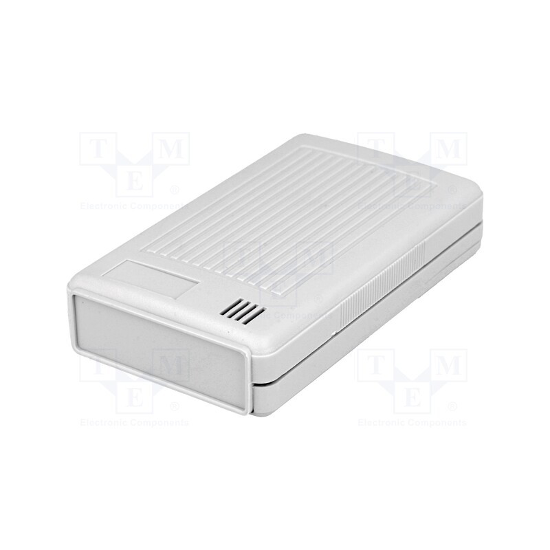 1 pcs x MASZCZYK - KM-105 GY - Enclosure: specialist, X: 55mm, Y: 95mm, Z: 22mm, ABS, grey, screwed