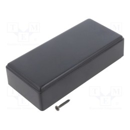 1 pcs x SUPERTRONIC - PP004N-S - Enclosure: multipurpose, X: 55mm, Y: 121mm, Z: 31mm, ABS, black