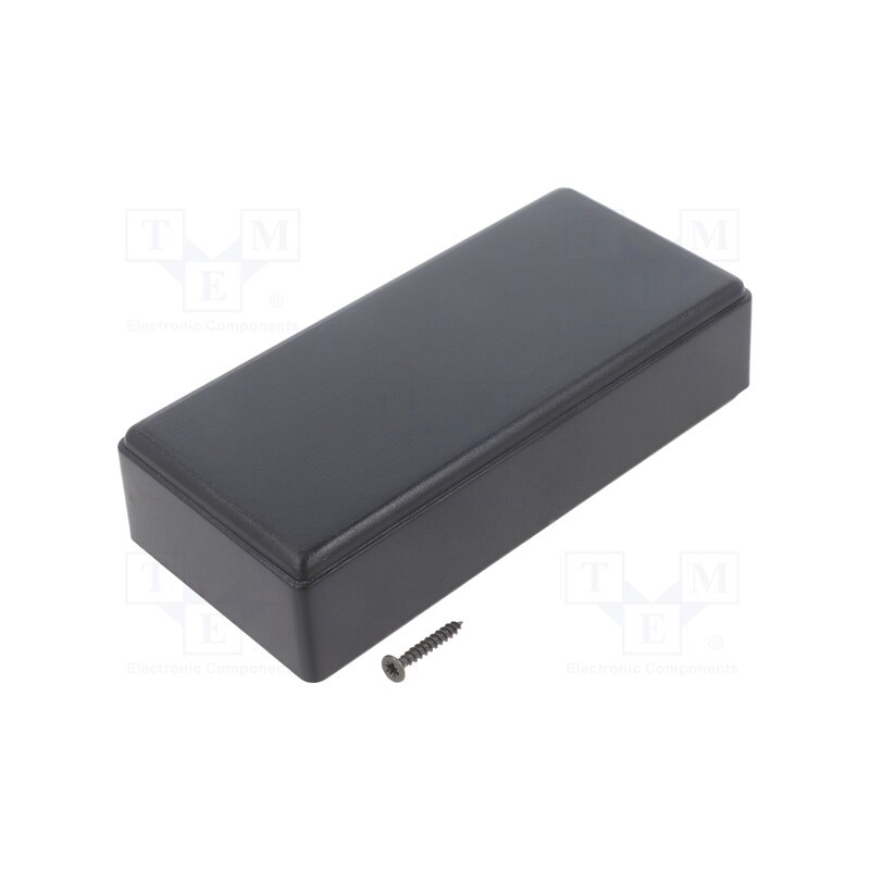 1 pcs x SUPERTRONIC - PP004N-S - Enclosure: multipurpose, X: 55mm, Y: 121mm, Z: 31mm, ABS, black
