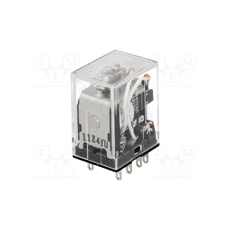 1 pcs x OMRON - MY3 24VDC - Relay: electromagnetic, 3PDT, Ucoil: 24VDC, Icontacts max: 5A