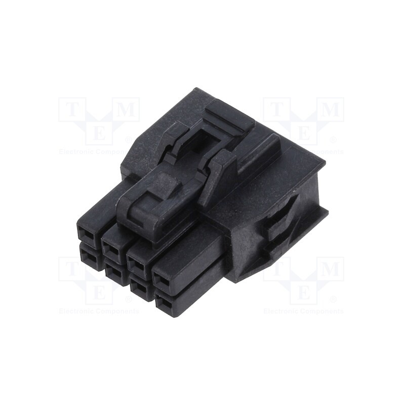 10 pcs x MOLEX - 1053081208 - NANO-FIT RCPT HSG DLR 8CKT TPA BLK