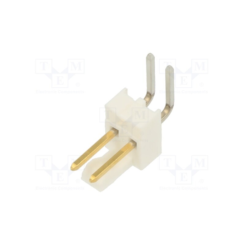 10 pcs x MOLEX - 22122024 - KK 100 HDR FRLK RTAN 02 CKT GOLD