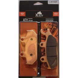 Brake pads can am commander maverick yamaha viking wolverine front left