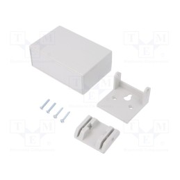 1 pcs x MASZCZYK - KM-32B/GY - Enclosure: for devices with displays, X: 88mm, Y: 58mm, Z: 34mm, ABS