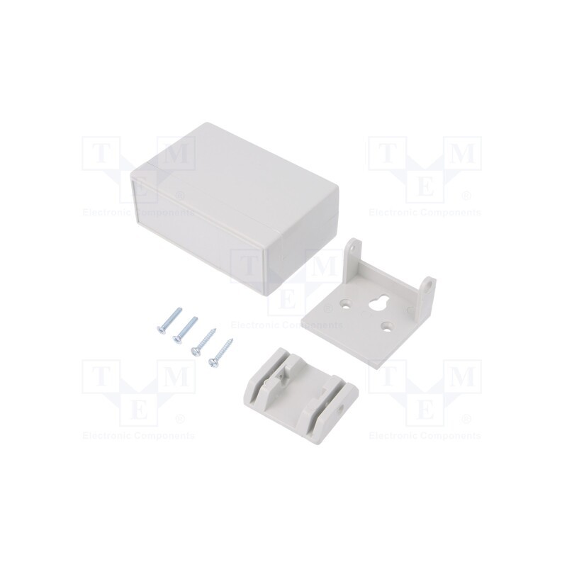 1 pcs x MASZCZYK - KM-32B/GY - Enclosure: for devices with displays, X: 88mm, Y: 58mm, Z: 34mm, ABS