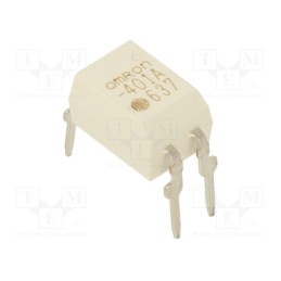 1 pcs x OMRON OCB - G3VM401A - Relay: solid state, SPST-NO, 120mA, max.400VAC, max.400VDC, THT