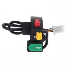 Motorcycle switch horn turn signal light