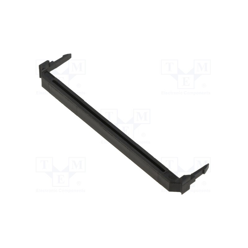 10 pcs x TE Connectivity - 499252-4 - Cable clamp, PIN: 50, snap fastener, IDC connectors, black