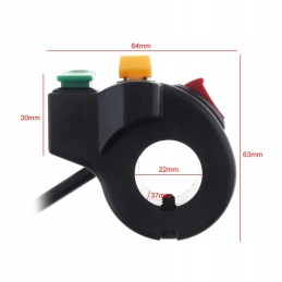 Motorcycle switch horn turn signal light