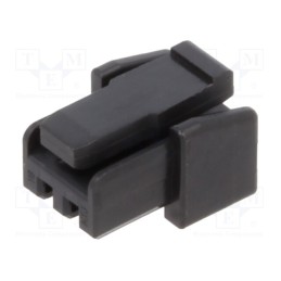 10 pcs x MOLEX - 5055650201 - 1.25WTB SINGLE REC HSG 2CKT BLACK