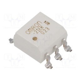 1 pcs x OMRON OCB - G3VM21ER - Relay: solid state, SPST-NO, 4000mA, max.20VAC, max.20VDC, SMT