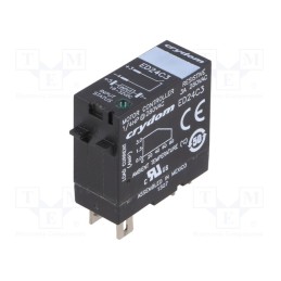 1 pcs x SENSATA / CRYDOM - ED24C3 - Relay: solid state, Ucntrl: 18÷32VDC, 3A, 24÷280VAC, socket