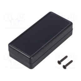 1 pcs x HAMMOND - 1551CBK - Enclosure: multipurpose, X: 30mm, Y: 65mm, Z: 15mm, 1551 MINI, ABS