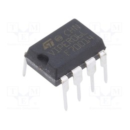1 pcs x STMicroelectronics - VIPER06LN - IC: driver, buck,flyback, AC/DC switcher,PWM controller, DIP7, 1A