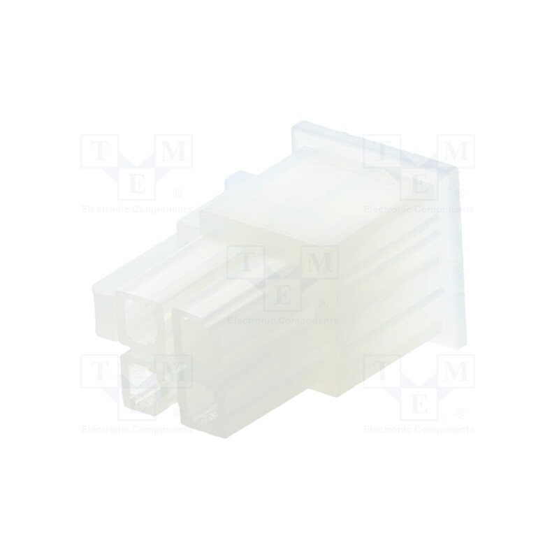 10 pcs x MOLEX - 39013042 - Plug, wire-wire/PCB, female, Mini-Fit Jr, 4.2mm, PIN: 4, for cable