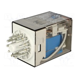 1 pcs x FINDER - 60.13.9.024.0074 - Relay: electromagnetic, 3PDT, Ucoil: 24VDC, Icontacts max: 10A