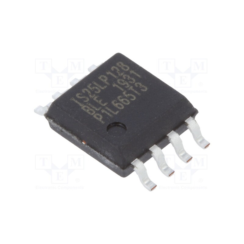 1 pcs x ISSI - IS25LP128-JBLE - IC: FLASH memory, 128MbFLASH, QPI,SPI, 133MHz, 2.3÷3.6V, SO8