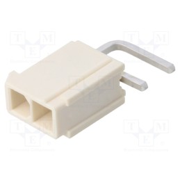 10 pcs x MOLEX - 874270202 - Socket, wire-board, male, Mini-Fit Jr, 4.2mm, PIN: 2, THT, 13A