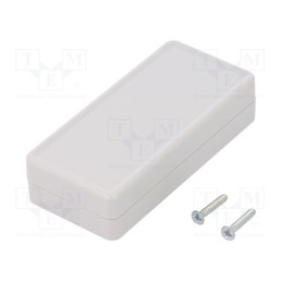 1 pcs x HAMMOND - 1551CGY - Enclosure: multipurpose, X: 30mm, Y: 65mm, Z: 15mm, 1551 MINI, ABS