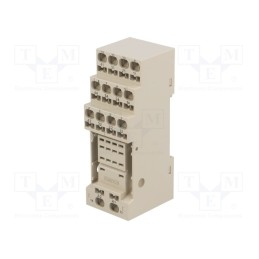 1 pcs x OMRON - PYF14S - Socket, PIN: 14, H3YN-2,H3YN-4,MY4,MY4N, for DIN rail mounting