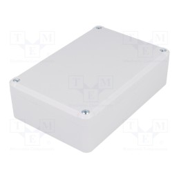 1 pcs x MASZCZYK - KM-76 GY - Enclosure: multipurpose, X: 80mm, Y: 120mm, Z: 36mm, ABS, grey, gasket