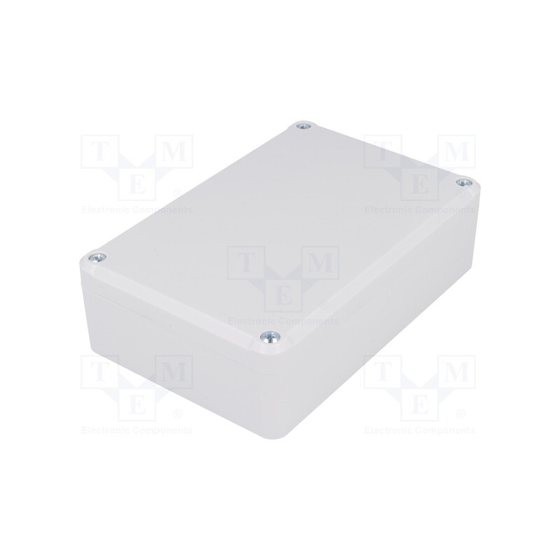 1 pcs x MASZCZYK - KM-76 GY - Enclosure: multipurpose, X: 80mm, Y: 120mm, Z: 36mm, ABS, grey, gasket